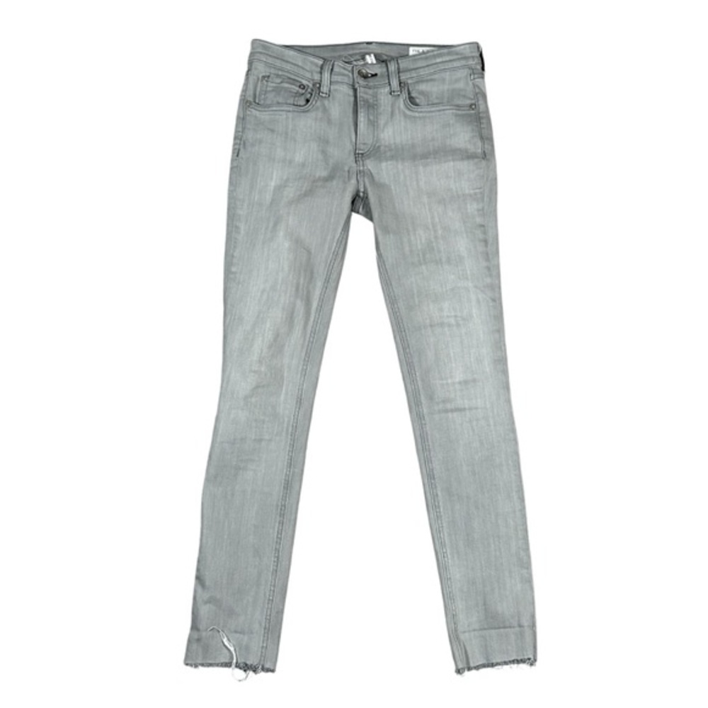 Rag & Bone Women’s Gray Ankle Skinny Jeans Stretch Size 26 Made in‎ USA